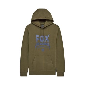 Fox Bolt Fleece Pullover Olive Green