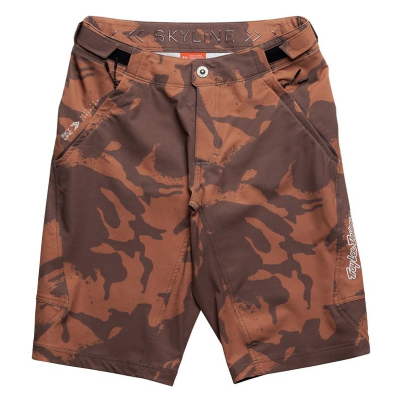 Troy Lee Designs Skyline Shorts w/Liner Shadow Camo Brick