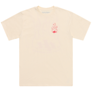 Troy Lee Designs SS Tee - Torched Vintage White