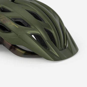 MET Veleno Visor Olive Iridescent Matt