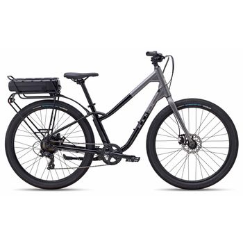 Marin Stinson E Electric Bike 309Wh Battery - Gloss Black/Charcoal