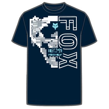 Fox Youth Skull Image Short Sleeve Tee Midnight