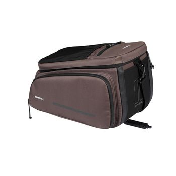 Basil - Move Trunkbag 10-26L (MIK Plate) - Brown