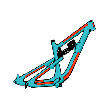 RideWrap Essential Protection MTB Frame Kit