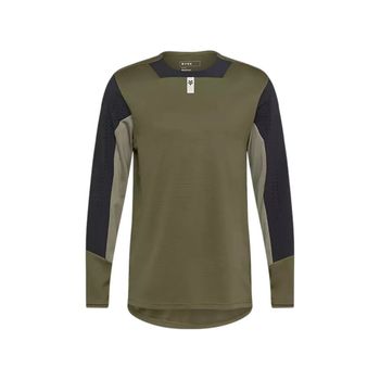 Fox Defend Long Sleeve Jersey - Olive Green