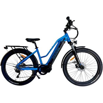 Hiko Rangler Electric Hybrid Bike 720Wh Battery - Blue