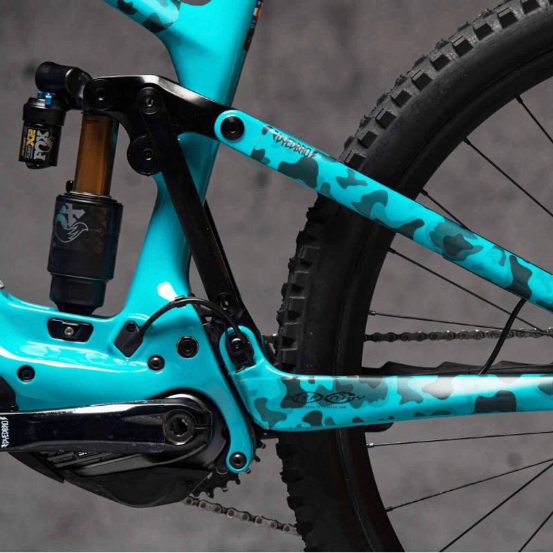 DYEDBRO Camo EBike Frame Protection