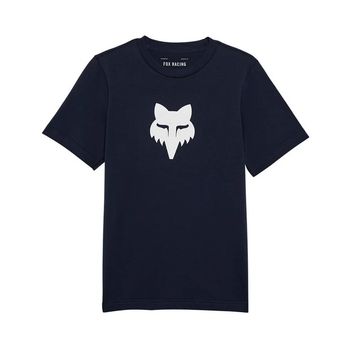 Fox Youth Fox Head SS Tee Navy