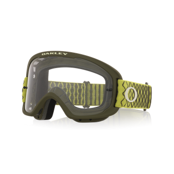 Oakley O Frame Pro 2.0 MTB Goggles Cactus Dark Brush Clear Lens