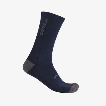 Castelli Venti Soft Merino Socks Belgian Blue