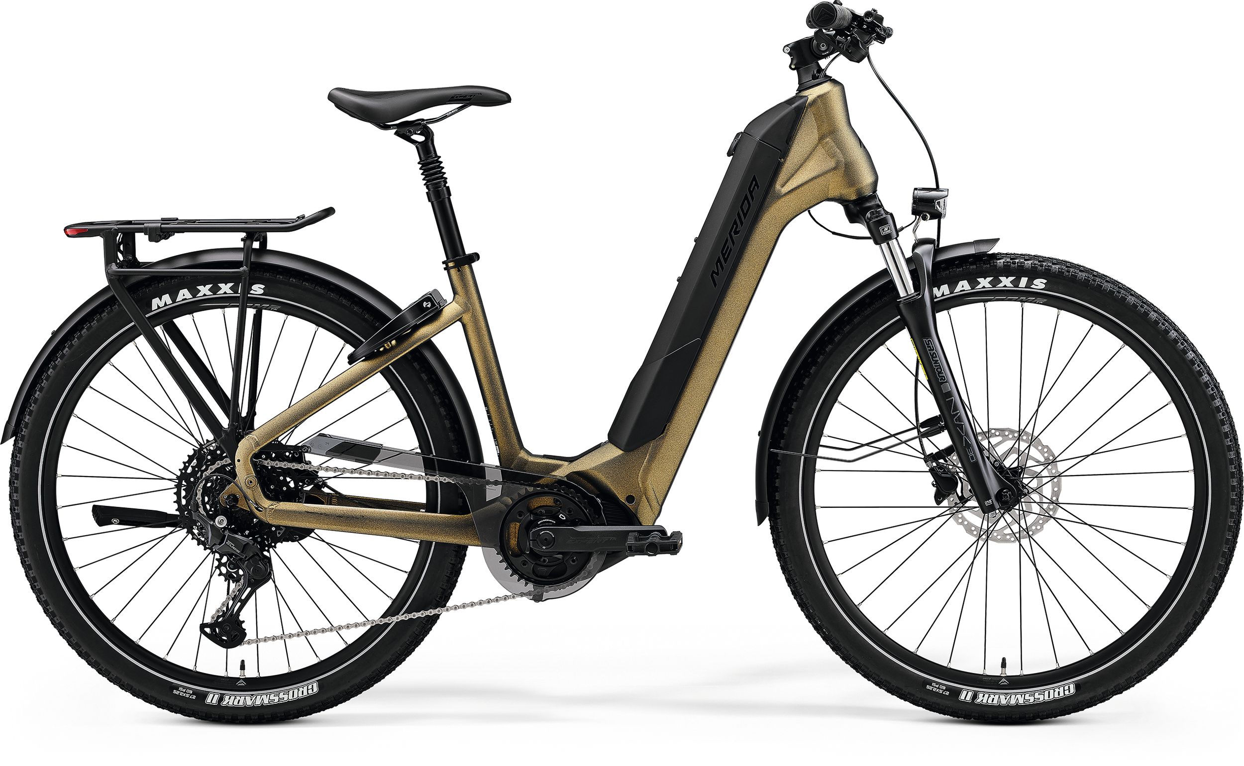 2025 Merida Espresso CC 575 EQ Matt Sparkling Gold