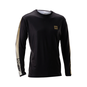 Leatt Gravity 4.0 LS Jersey Stripe Black