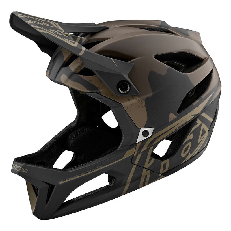 Troy Lee Designs Stage AS Helmet Stealth Camo Olive