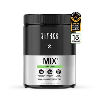 STYRKR MIX+ Dual-Carb Energy Drink Mix 537g Tub