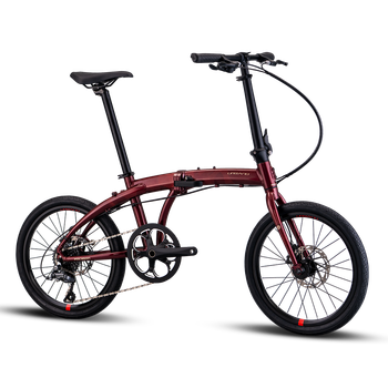 Poylgon Urbano 3 Folding City Bike - Red