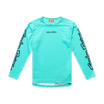 Troy Lee Designs Youth Sprint Pro Jersey Mono Real Teal