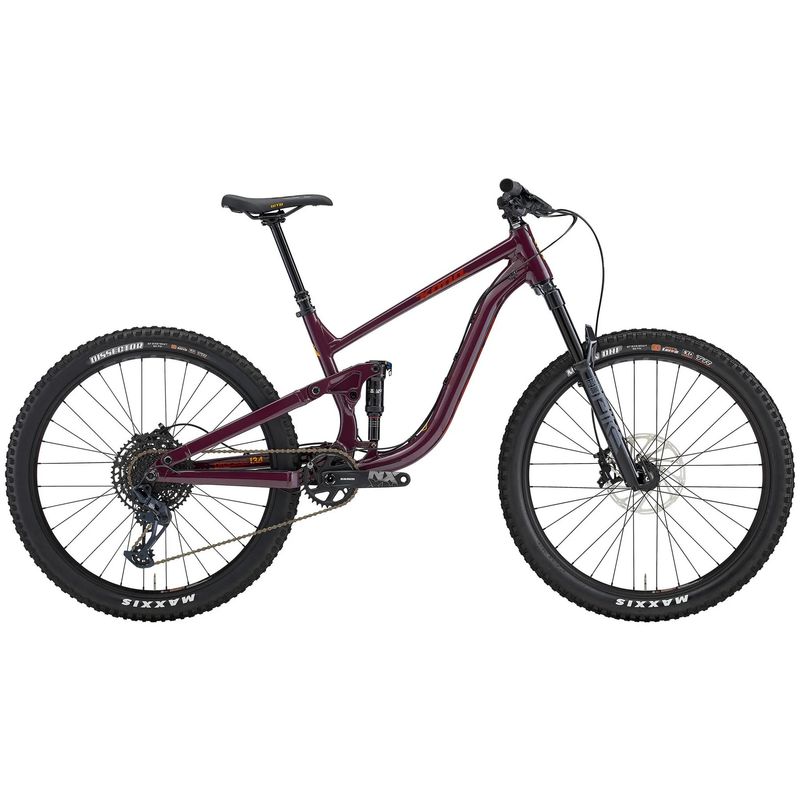 Kona Process 134 DL Mountain Bike Gloss Plum