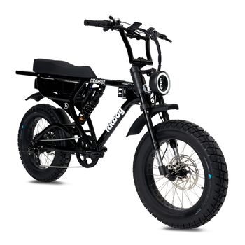 Fatboy Bikes Scrambler Electric Bike 1040Wh Battery - Gloss Black