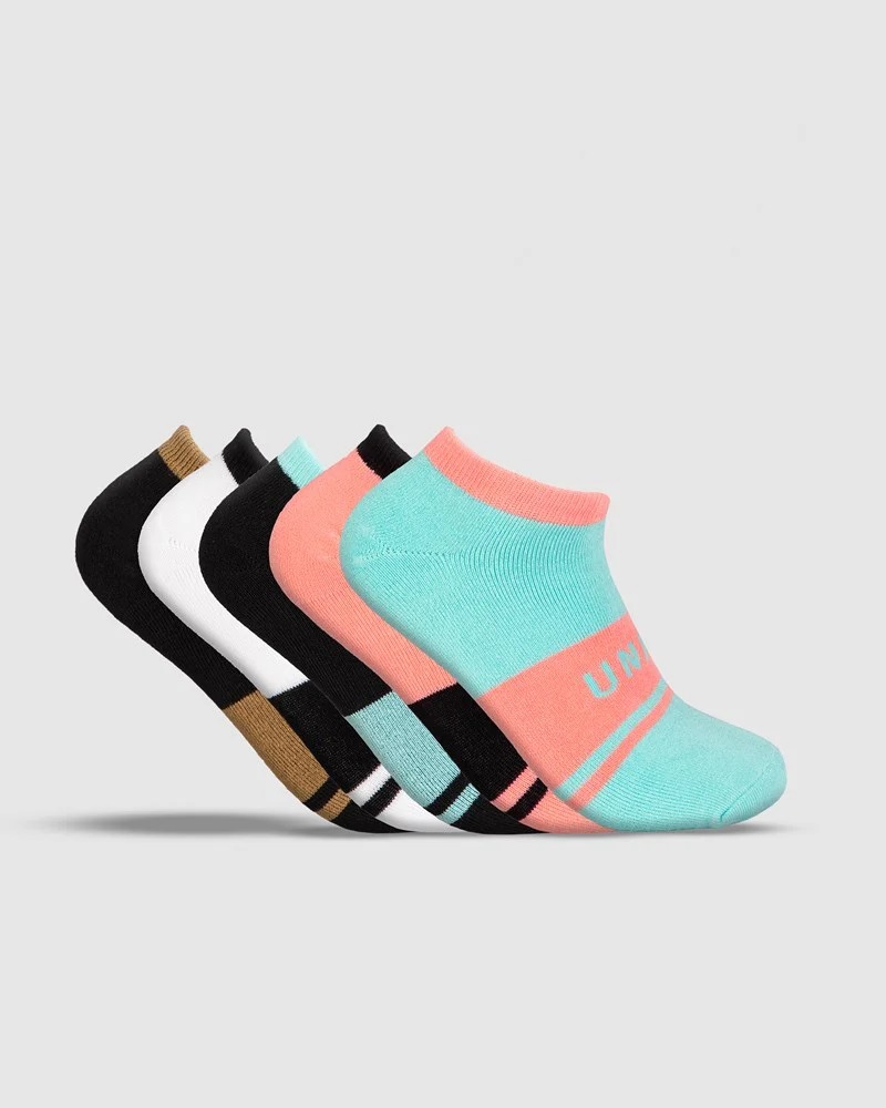 Unit Equip Bamboo No Show Women's Socks 5 Pack