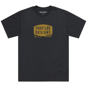 Troy Lee Designs SS Tee Stamp - Black Heather