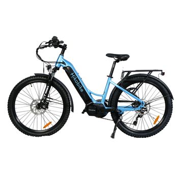 Hikobike Vibe Electric Bike 672Wh Battery - Blue