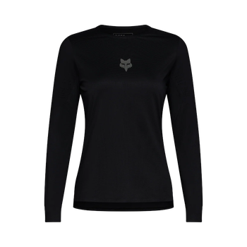 Fox Womens Flexair LS Jersey Black