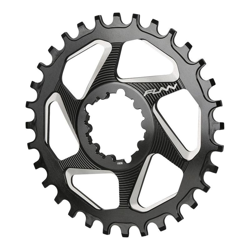 thumbnail image 2 of Funn Solo DX Narrow-Wide Chainring - For 9-12 Speed, SRAM Direct Mount, 6mm Offset, 7075 Alloy 2 of 11