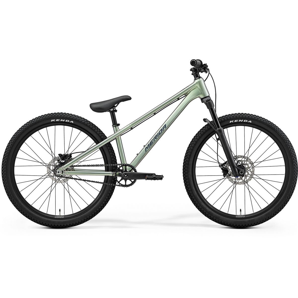2026 Merida Dirt 500 DJ/Pump Track Bike - Grey/Green