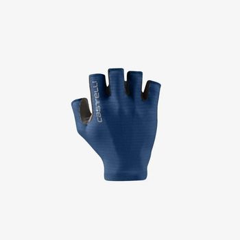 Castelli Womens Espresso Gloves Belgian Blue