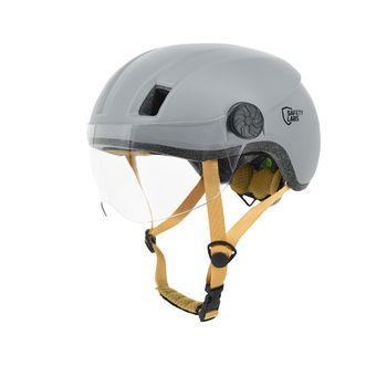 Safety Labs Enroute Light Helmet With Visor - Matt Grey