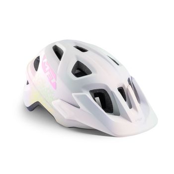 MET Youth Eldar Helmet Iridescent White