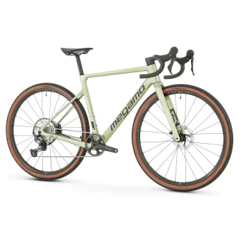 2026 Megamo Silk 07 700C Gravel Bike - Green
