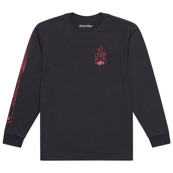Troy Lee Designs LS Tee - Torched Carbon