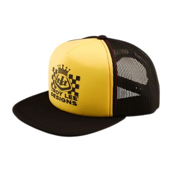 Troy Lee Designs Friday Night Trucker Snapback Black/Gold