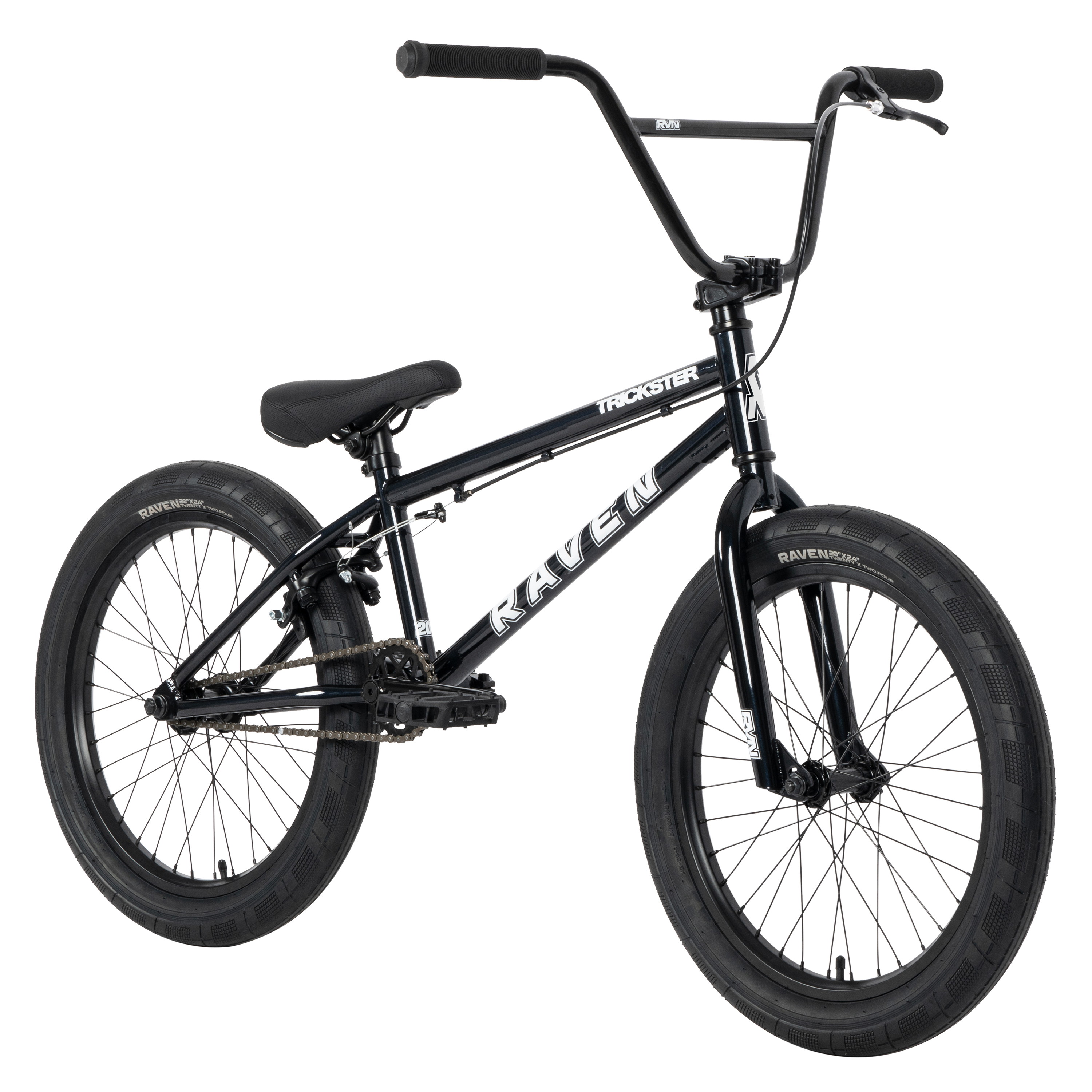 2025 Raven Trickster 20 BMX Gloss Black