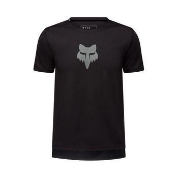 Fox Youth Ranger SS Jersey Fox Head Black