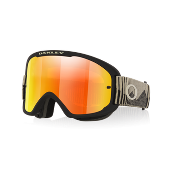 Oakley O Frame Pro 2.0 MTB Goggles Black Sand Fire Iridium