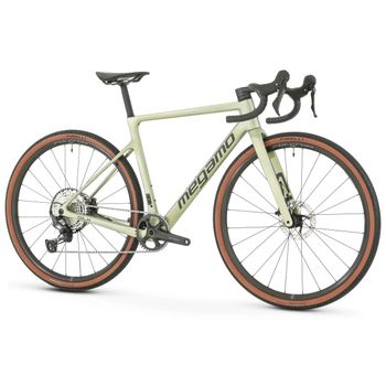 2026 Megamo Silk 07 700C Gravel Bike - Green