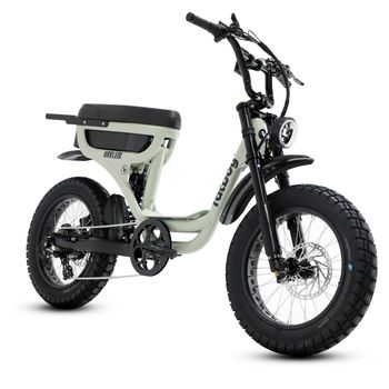 Fatboy Harlem V3 Electric Bike 1040Wh Battery - Sage Green