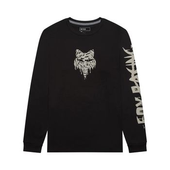 Fox Roughcut Dri-Release LS Tee Black