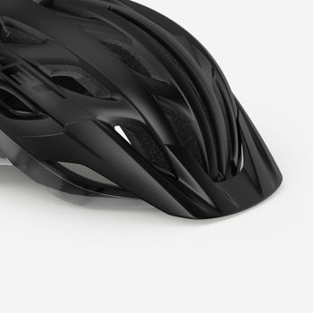 MET Veleno Visor Black Matt Glossy