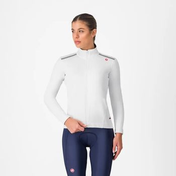 Castelli Womens Espresso Air Jacket Ivory
