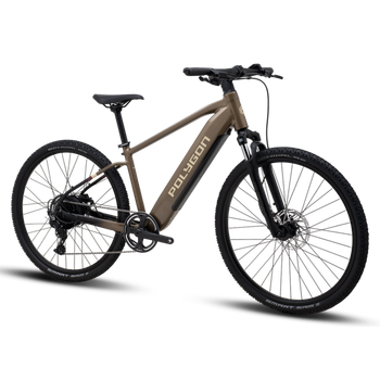 Polygon Kalosi Miles Electric Bike 520Wh Battery - Brown