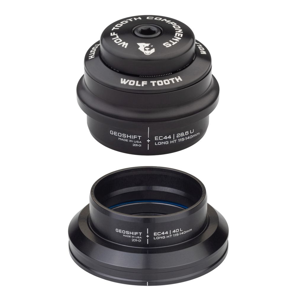 Cuffia Regolabile Wolf Tooth GeoShift 2 - Angolata Per Mountain Bike, Carbonio/alluminio Nero - Foto 5