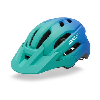 Giro Youth Fixture MIPS II Helmet Matte Aqua Green/Blue Jewel Fade