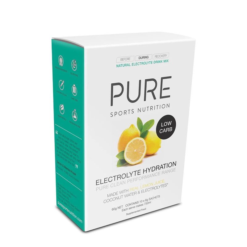 Pure Low Carb Electrolyte Hydration 10 Pack