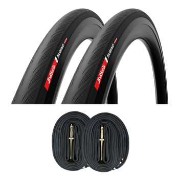 Vittoria Rubino Tyre Twin Pack with FREE Tubes