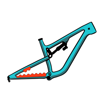 RideWrap VHS V3 Chain Sound Dampener Slapper Tape