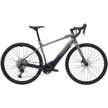 Marin Lombard E1 Electric Gravel Bike 400Wh Battery - Blue Tan