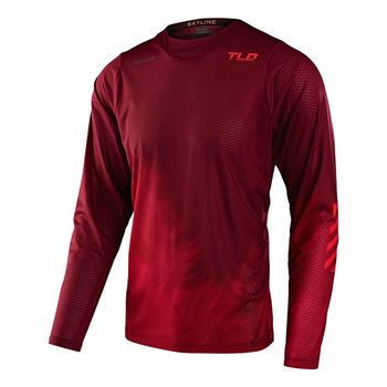 Troy Lee Designs Skyline Air LS Jersey Fades Wine